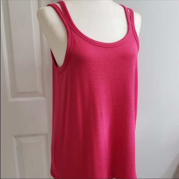 ✨ GAP Tank Top Raspberry Size M - Picture 4 of 10